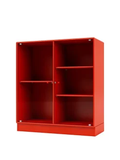 Ripple II Vitrineskab, inkl. ben fra Montana