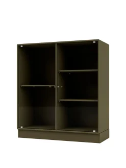 Ripple II Vitrineskab, inkl. ben fra Montana