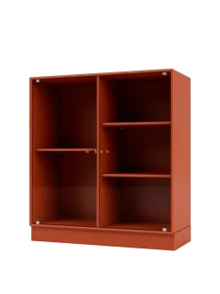 Ripple II Vitrineskab, inkl. ben fra Montana