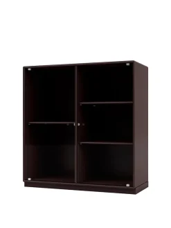 Ripple II Vitrineskab, inkl. ben fra Montana