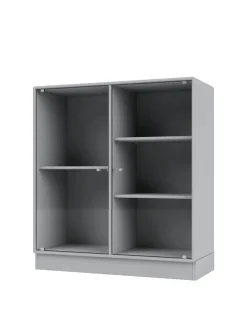 Ripple II Vitrineskab, inkl. ben fra Montana