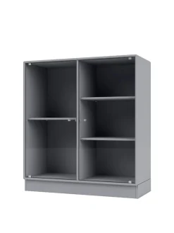 Ripple II Vitrineskab, inkl. ben fra Montana