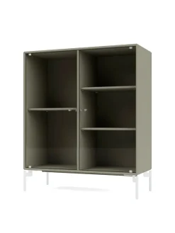 Ripple II Vitrineskab, inkl. ben fra Montana