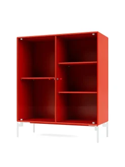 Ripple II Vitrineskab, inkl. ben fra Montana