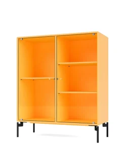 Ripple II Vitrineskab, inkl. ben fra Montana