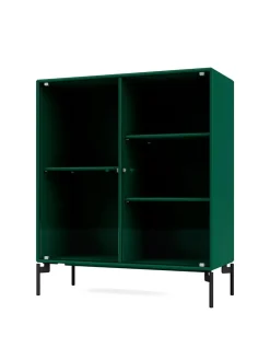 Ripple II Vitrineskab, inkl. ben fra Montana