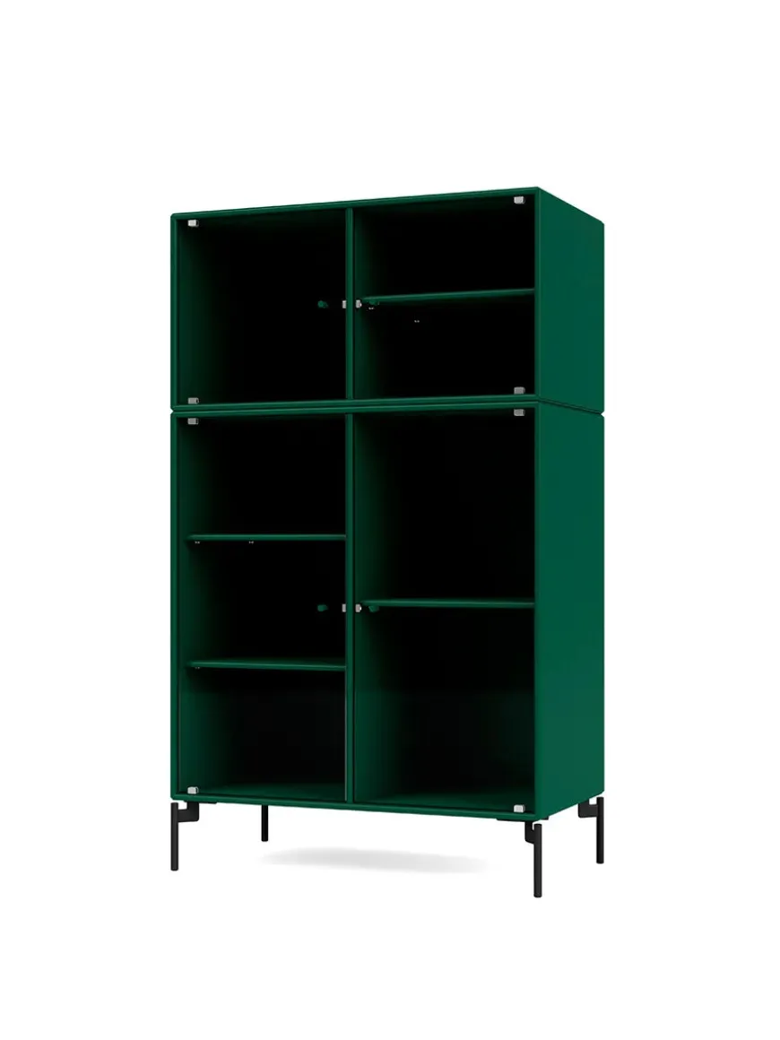 Ripple III Vitrineskab, inkl. ben fra Montana