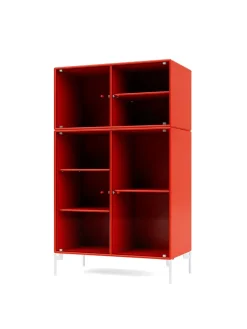 Ripple III Vitrineskab, inkl. ben fra Montana