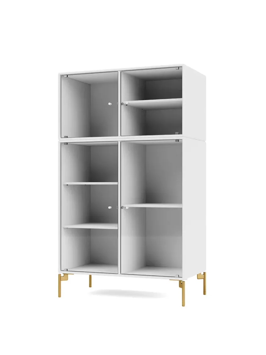 Ripple III Vitrineskab, inkl. ben fra Montana