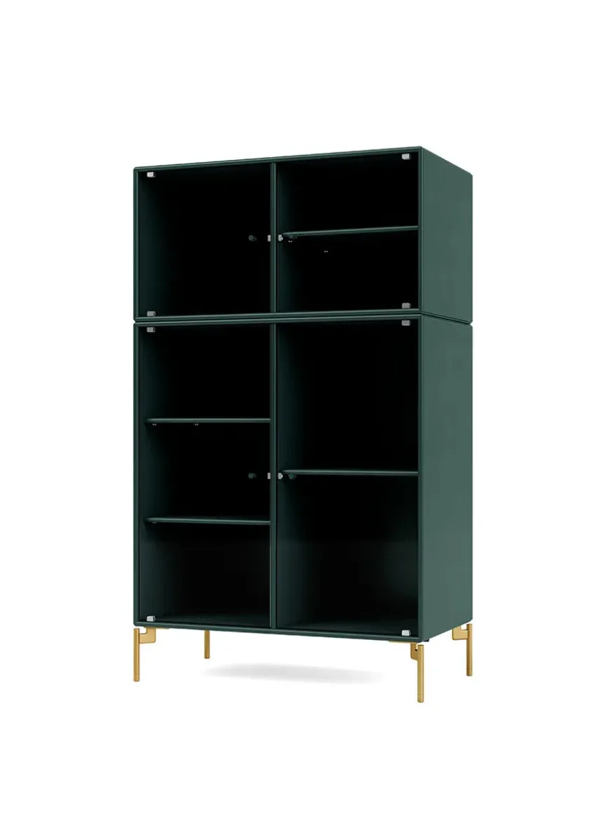 Ripple III Vitrineskab, inkl. ben fra Montana