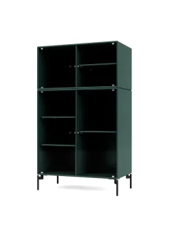 Ripple III Vitrineskab, inkl. ben fra Montana