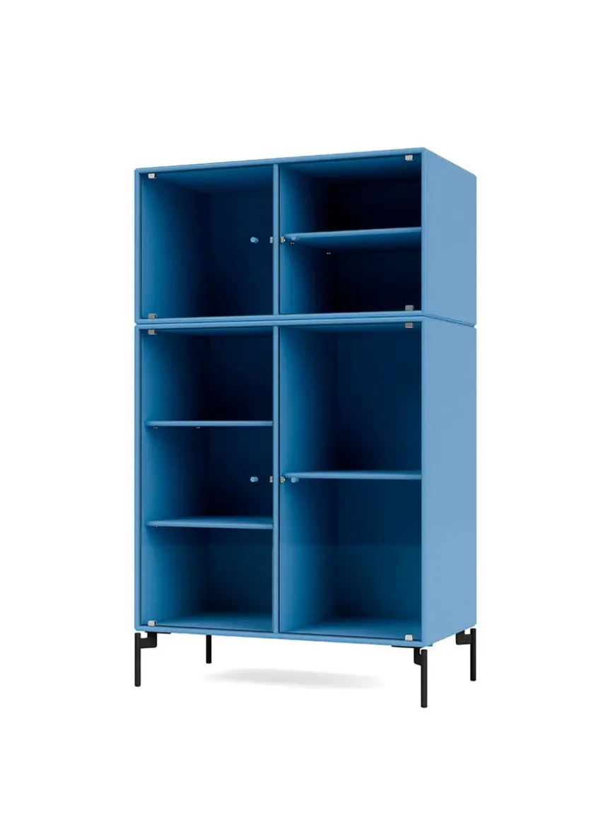 Ripple III Vitrineskab, inkl. ben fra Montana