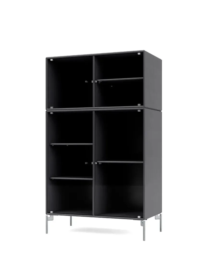 Ripple III Vitrineskab, inkl. ben fra Montana