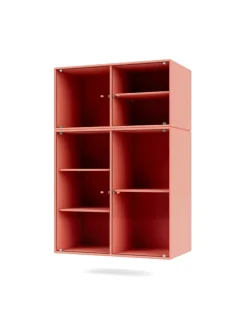 Ripple III Vitrineskab, inkl. ben fra Montana