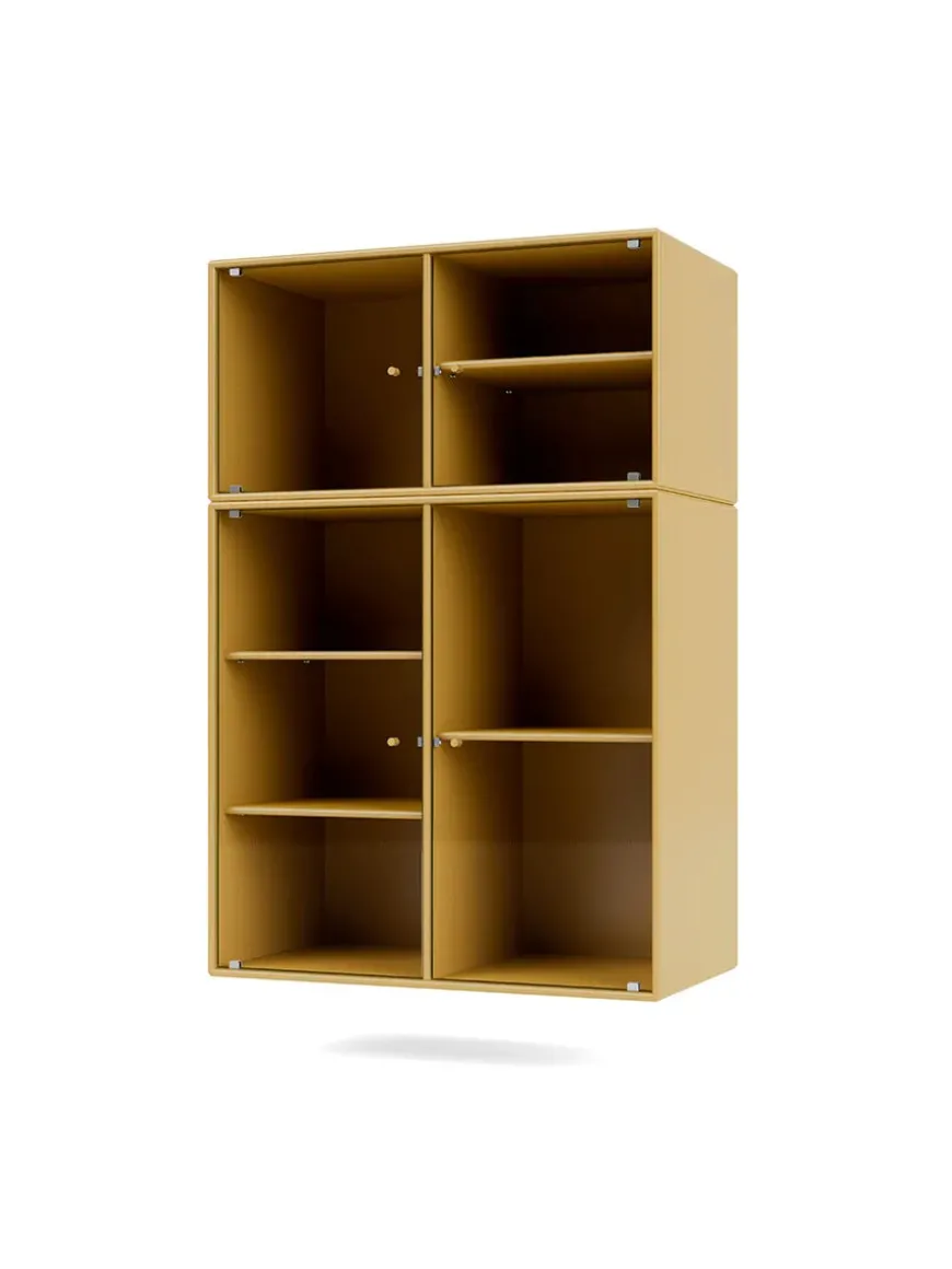 Ripple III Vitrineskab, inkl. ben fra Montana