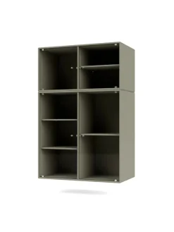 Ripple III Vitrineskab, inkl. ben fra Montana