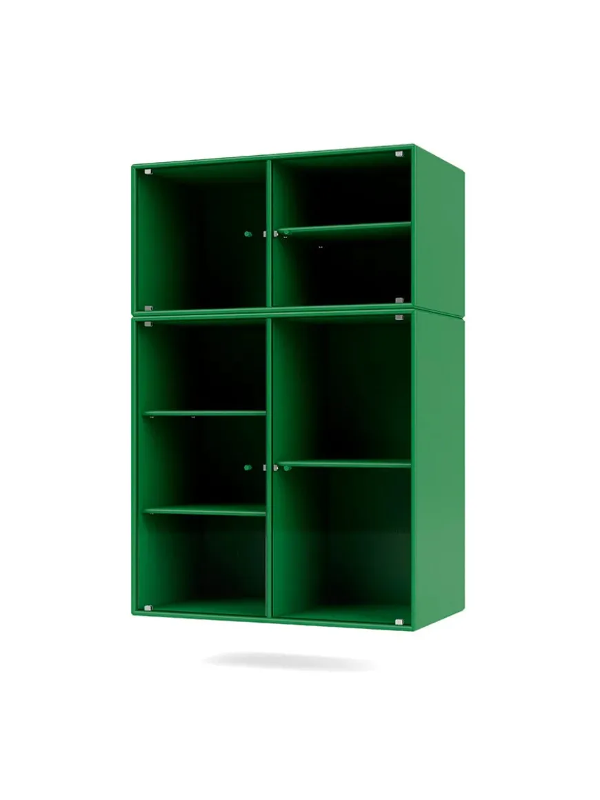 Ripple III Vitrineskab, inkl. ben fra Montana