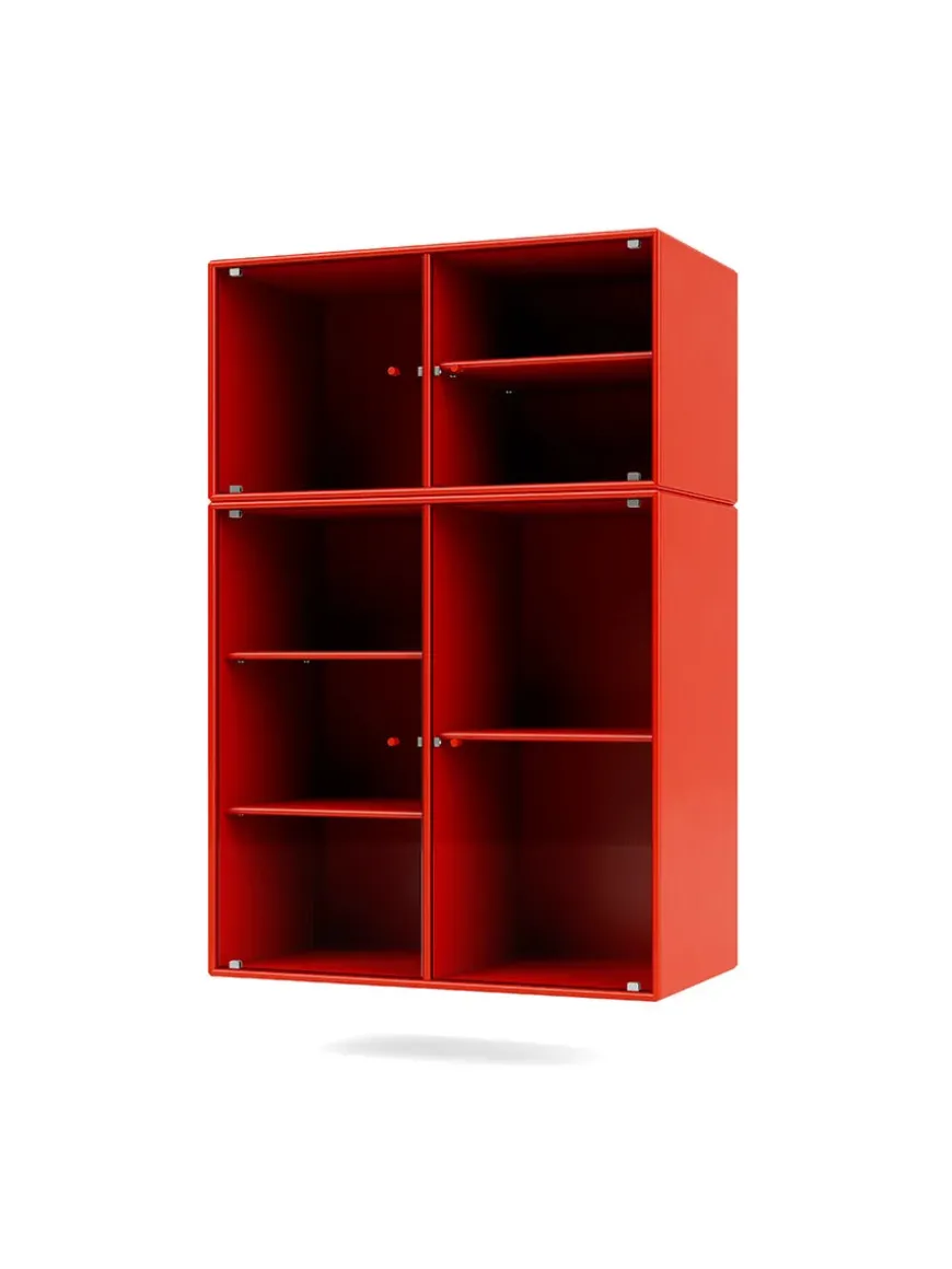 Ripple III Vitrineskab, inkl. ben fra Montana