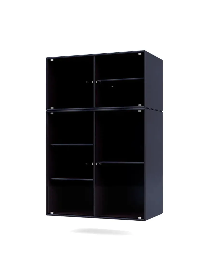 Ripple III Vitrineskab, inkl. ben fra Montana