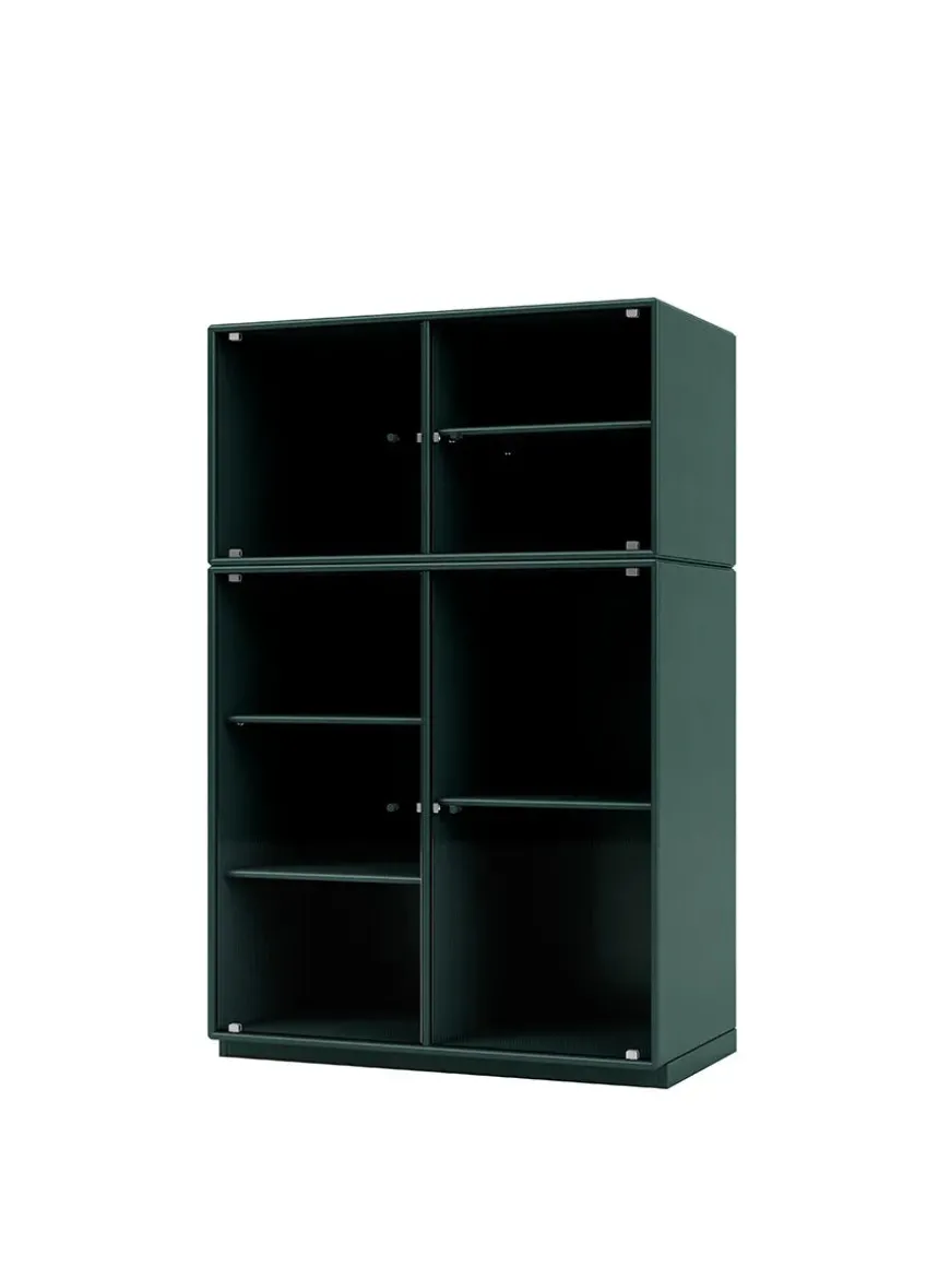 Ripple III Vitrineskab, inkl. ben fra Montana