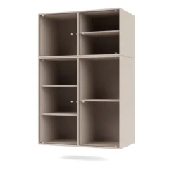 Ripple III Vitrineskab, inkl. ben fra Montana