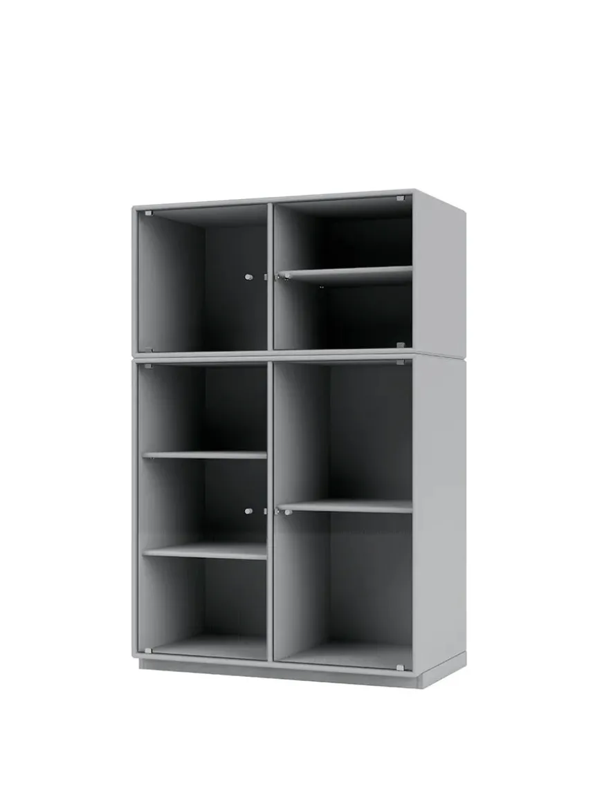 Ripple III Vitrineskab, inkl. ben fra Montana