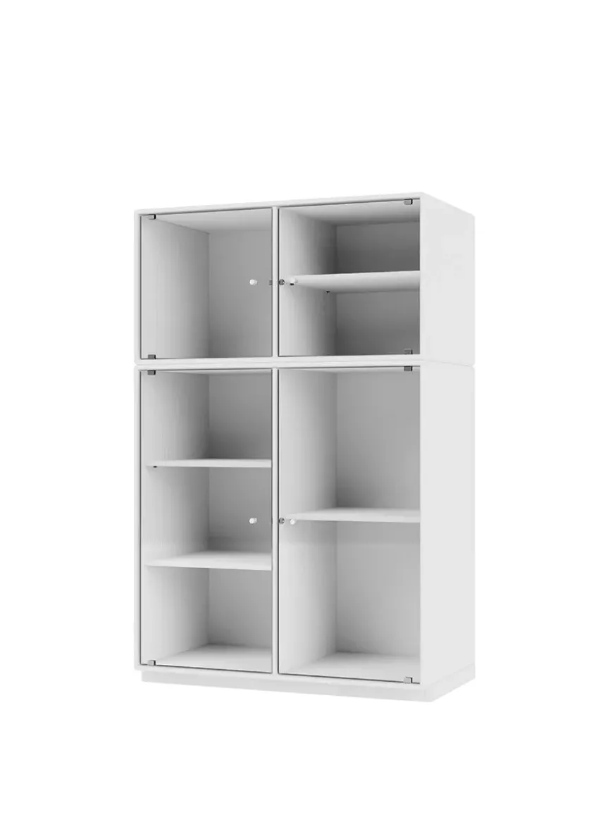 Ripple III Vitrineskab, inkl. ben fra Montana