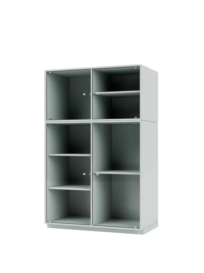 Ripple III Vitrineskab, inkl. ben fra Montana