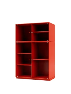 Ripple III Vitrineskab, inkl. ben fra Montana