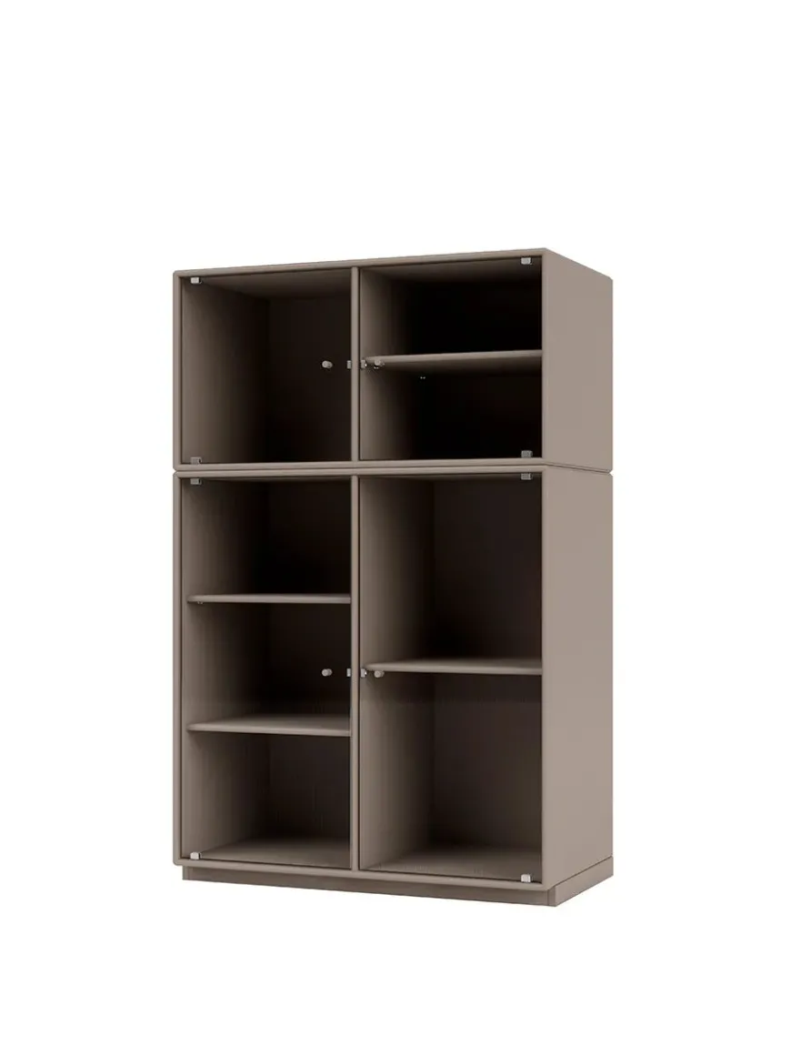 Ripple III Vitrineskab, inkl. ben fra Montana