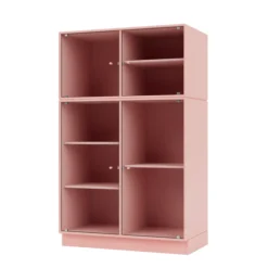 Ripple III Vitrineskab, inkl. ben fra Montana