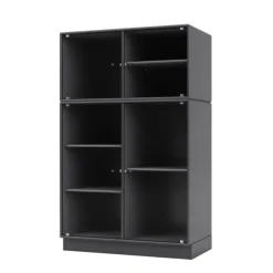 Ripple III Vitrineskab, inkl. ben fra Montana