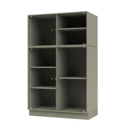 Ripple III Vitrineskab, inkl. ben fra Montana