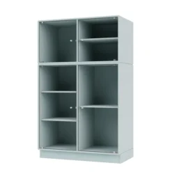 Ripple III Vitrineskab, inkl. ben fra Montana