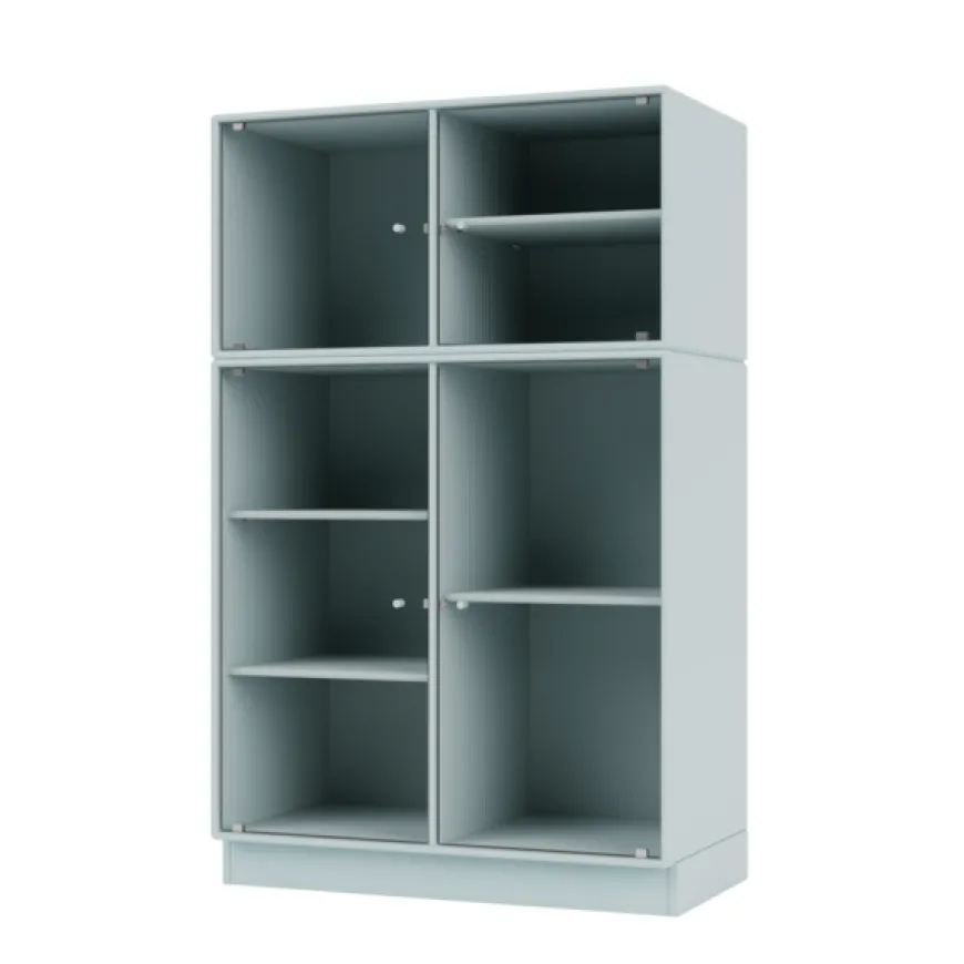 Ripple III Vitrineskab, inkl. ben fra Montana