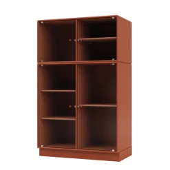 Ripple III Vitrineskab, inkl. ben fra Montana