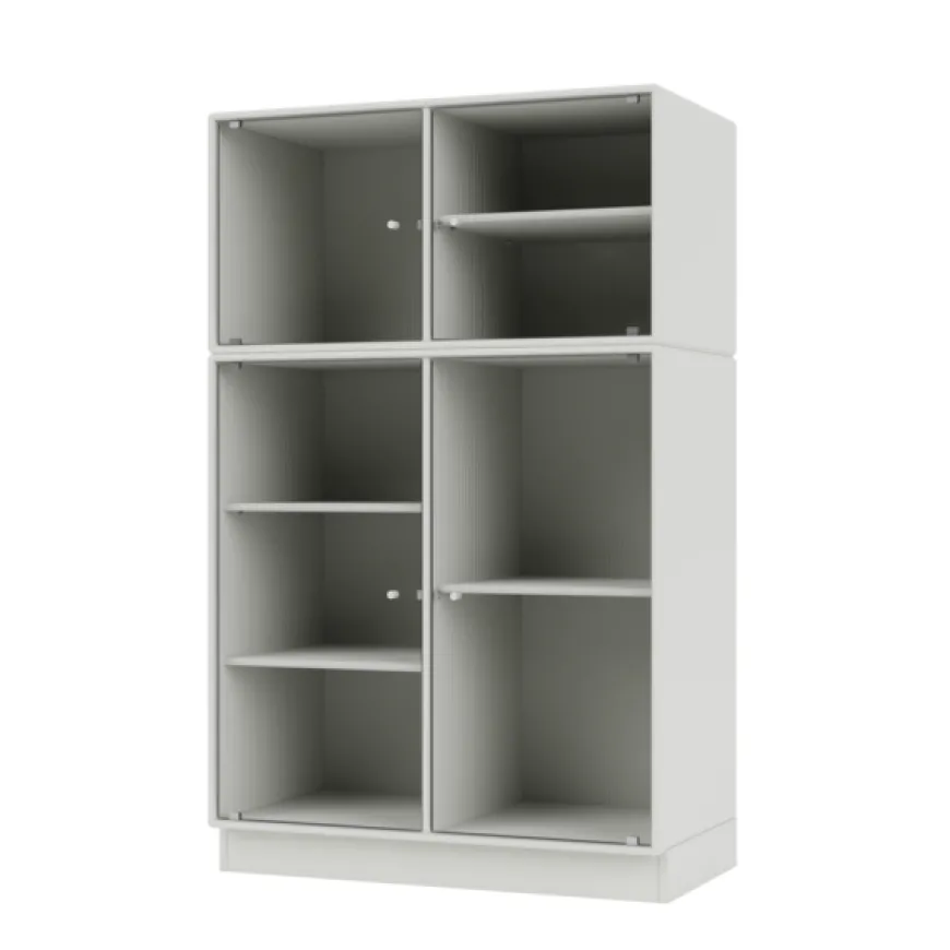 Ripple III Vitrineskab, inkl. ben fra Montana