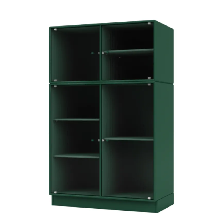 Ripple III Vitrineskab, inkl. ben fra Montana