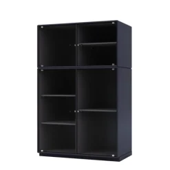 Ripple III Vitrineskab, inkl. ben fra Montana