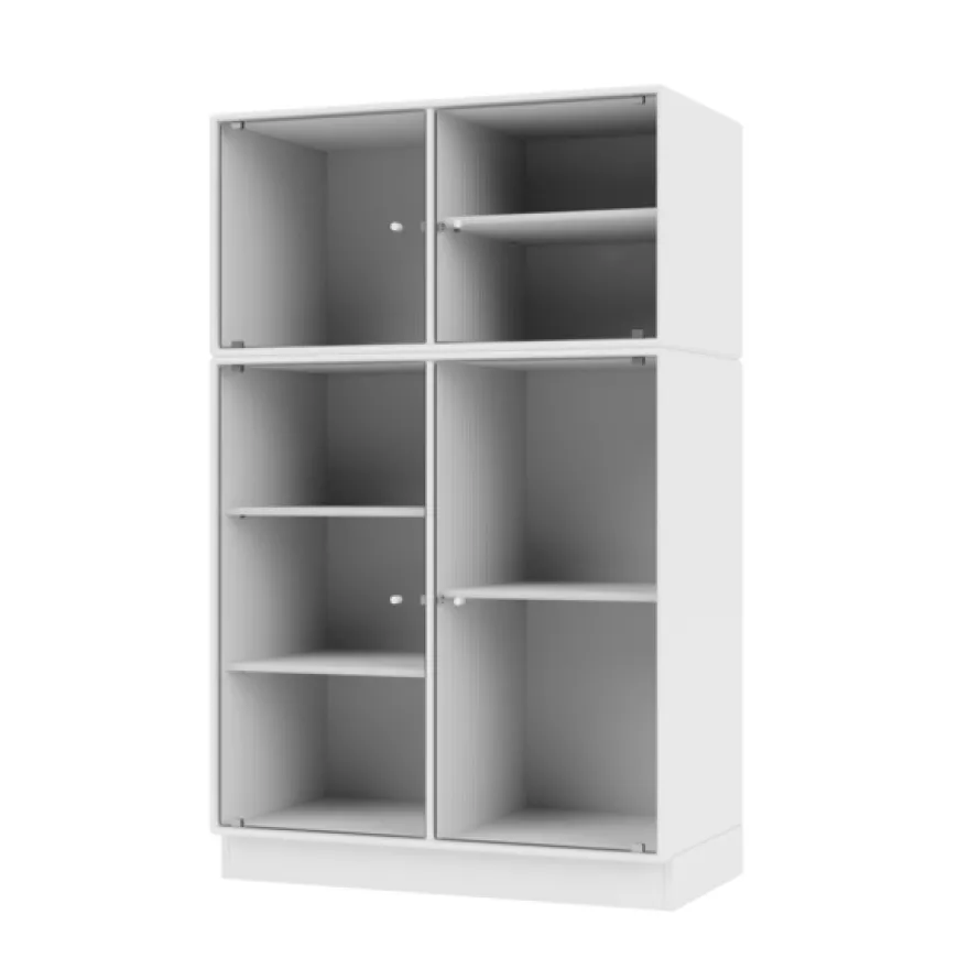 Ripple III Vitrineskab, inkl. ben fra Montana