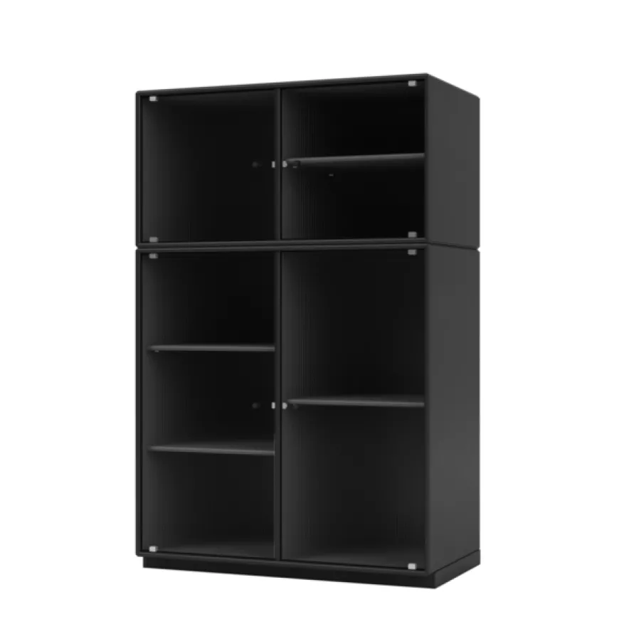 Ripple III Vitrineskab, inkl. ben fra Montana