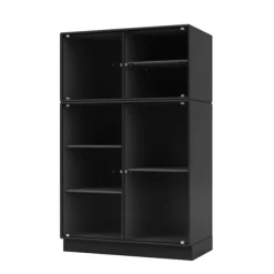 Ripple III Vitrineskab, inkl. ben fra Montana