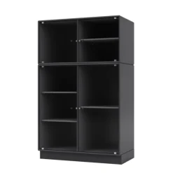 Ripple III Vitrineskab, inkl. ben fra Montana