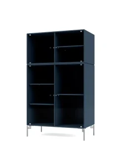 Ripple III Vitrineskab, inkl. ben fra Montana