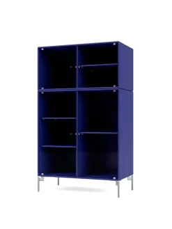 Ripple III Vitrineskab, inkl. ben fra Montana