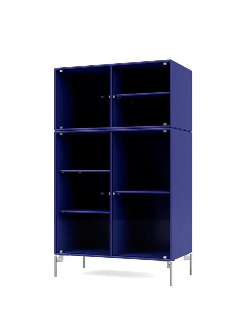 Ripple III Vitrineskab, inkl. ben fra Montana