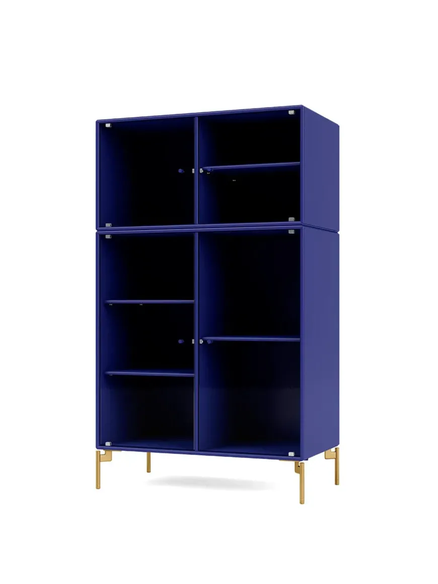 Ripple III Vitrineskab, inkl. ben fra Montana