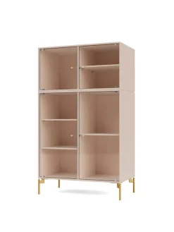 Ripple III Vitrineskab, inkl. ben fra Montana