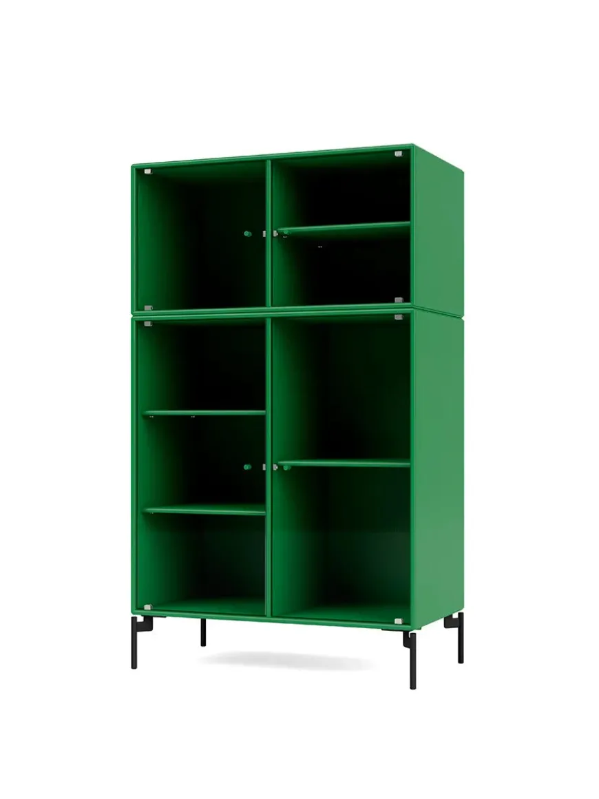 Ripple III Vitrineskab, inkl. ben fra Montana