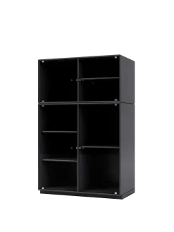 Ripple III Vitrineskab, inkl. sokkel fra Montana